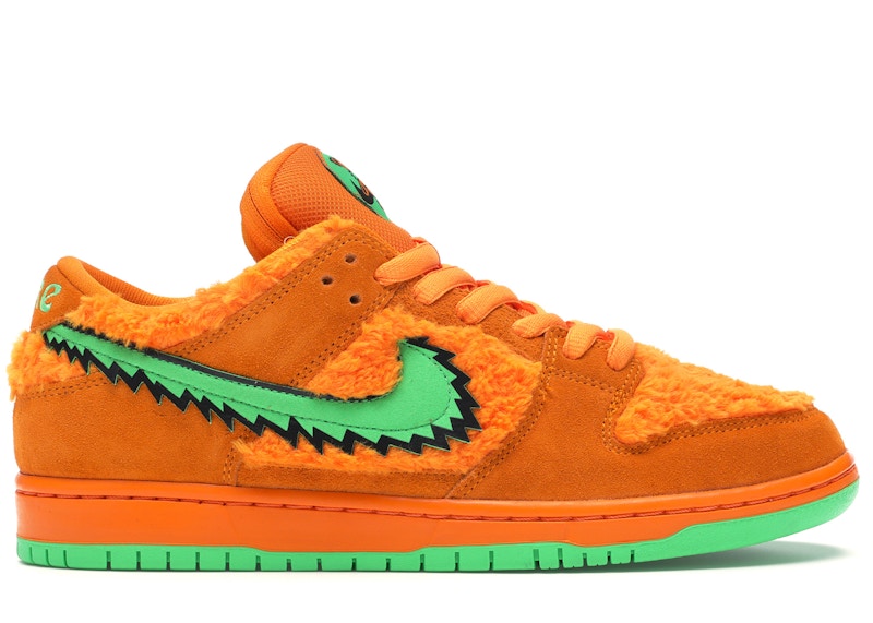 Nike SB Dunk Low Grateful Dead Bears Orange Men's - CJ5378-800 - US