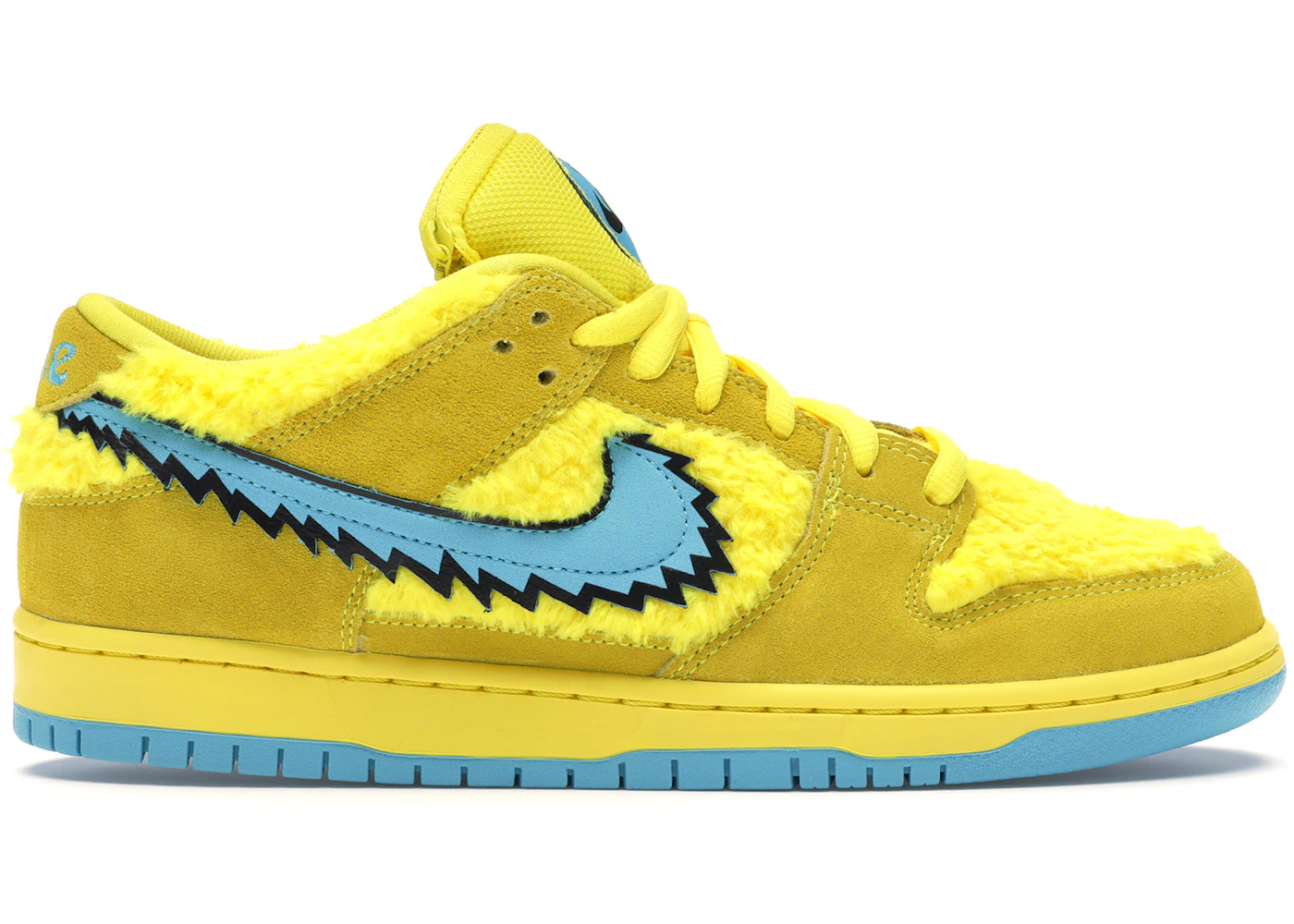 Nike SB Dunk Low Grateful Dead Bears Opti Yellow Men's CJ5378
