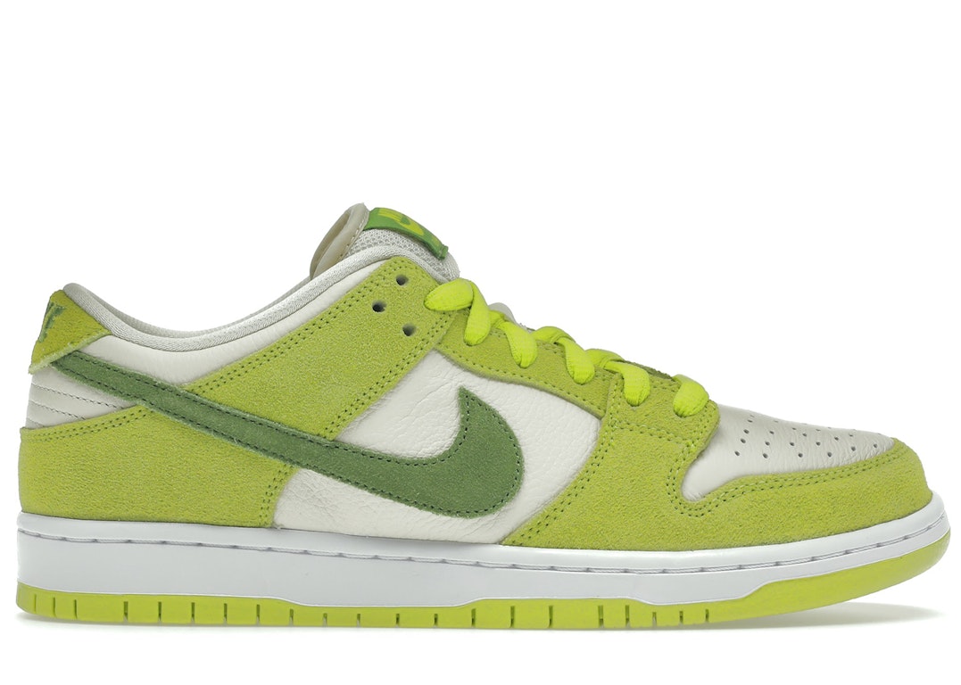 Pre-owned Nike Sb Dunk Low Green Apple In White/green Apple