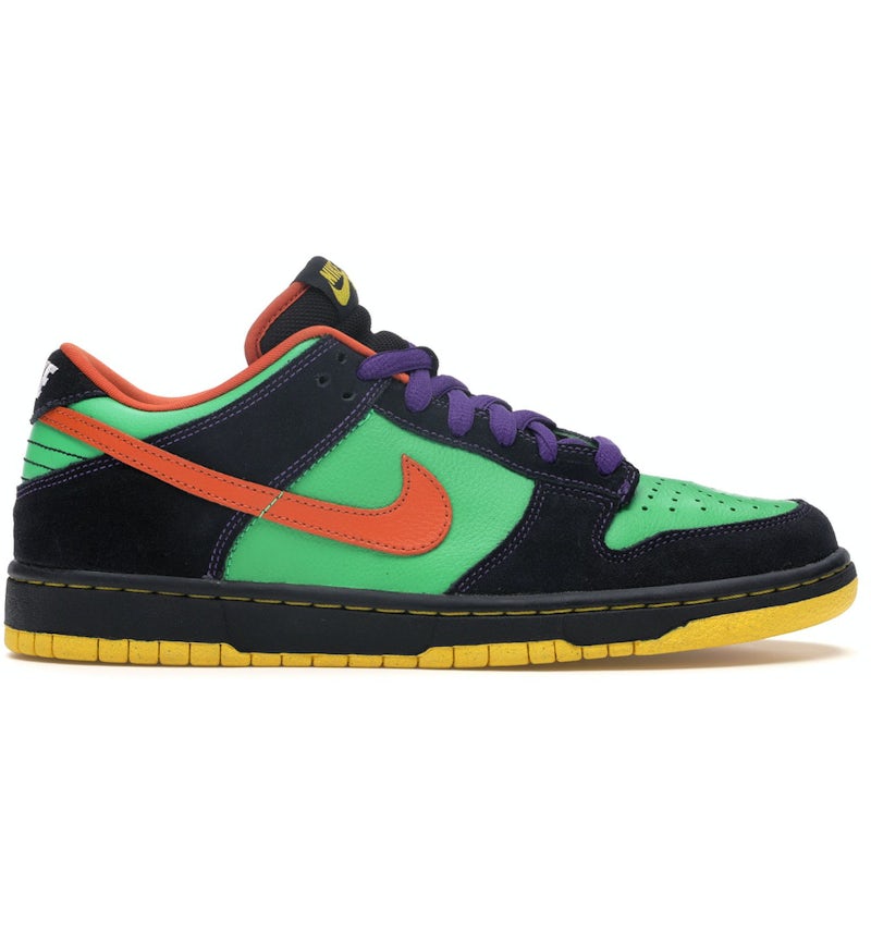 Nike SB Dunk Low Green Spark Hoop Orange Men's 313170-381 US