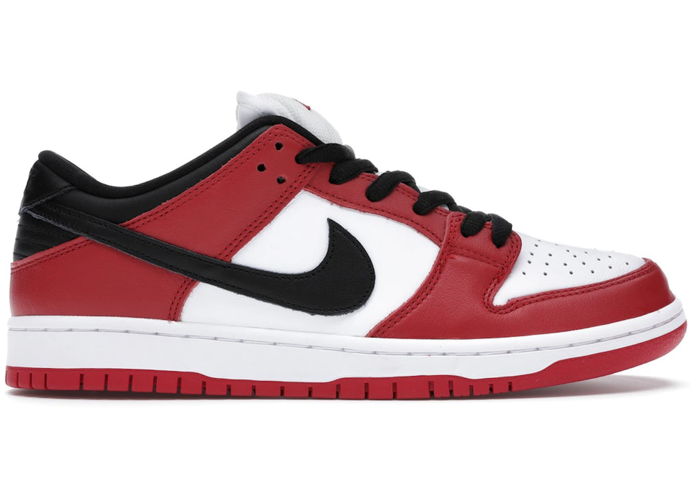 靴 Nike SB Dunk Low Pro Chicago Nike SB Dunk Low Pro J-Pack Chicago Men's - BQ6817-600 - US