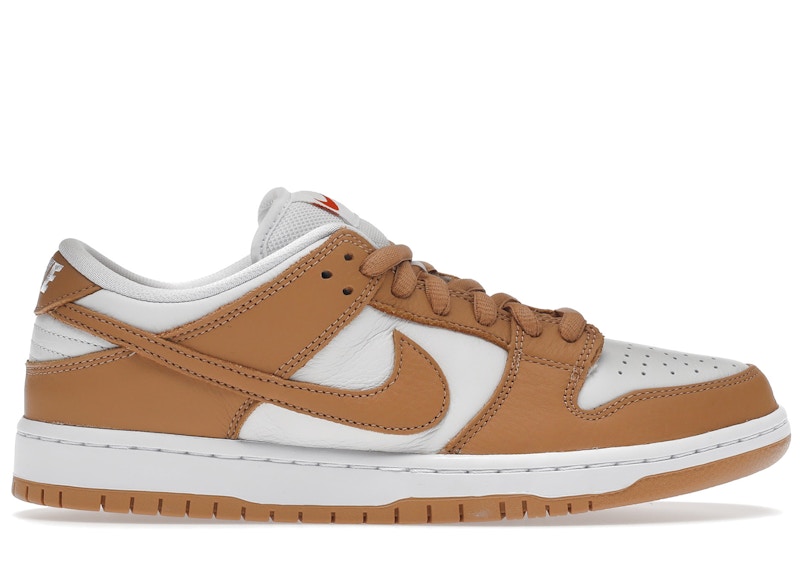 NIKE SB DUNK LOW PRO ISO LIGHT COGNAC iveyartistry.com