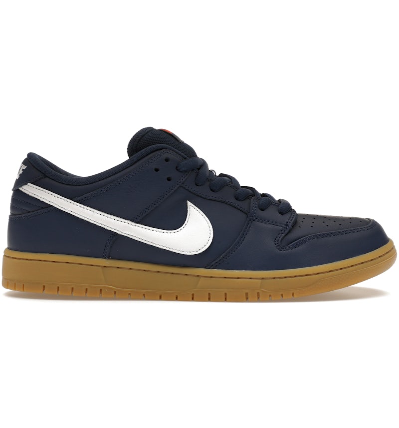 Nike SB Dunk Low Navy Gum Men's FJ1674-400 US