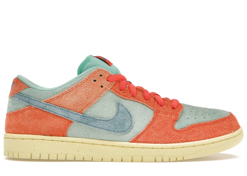 Nike SB Dunk Low Orange Emerald Rise Men's - DV5429-800 - US