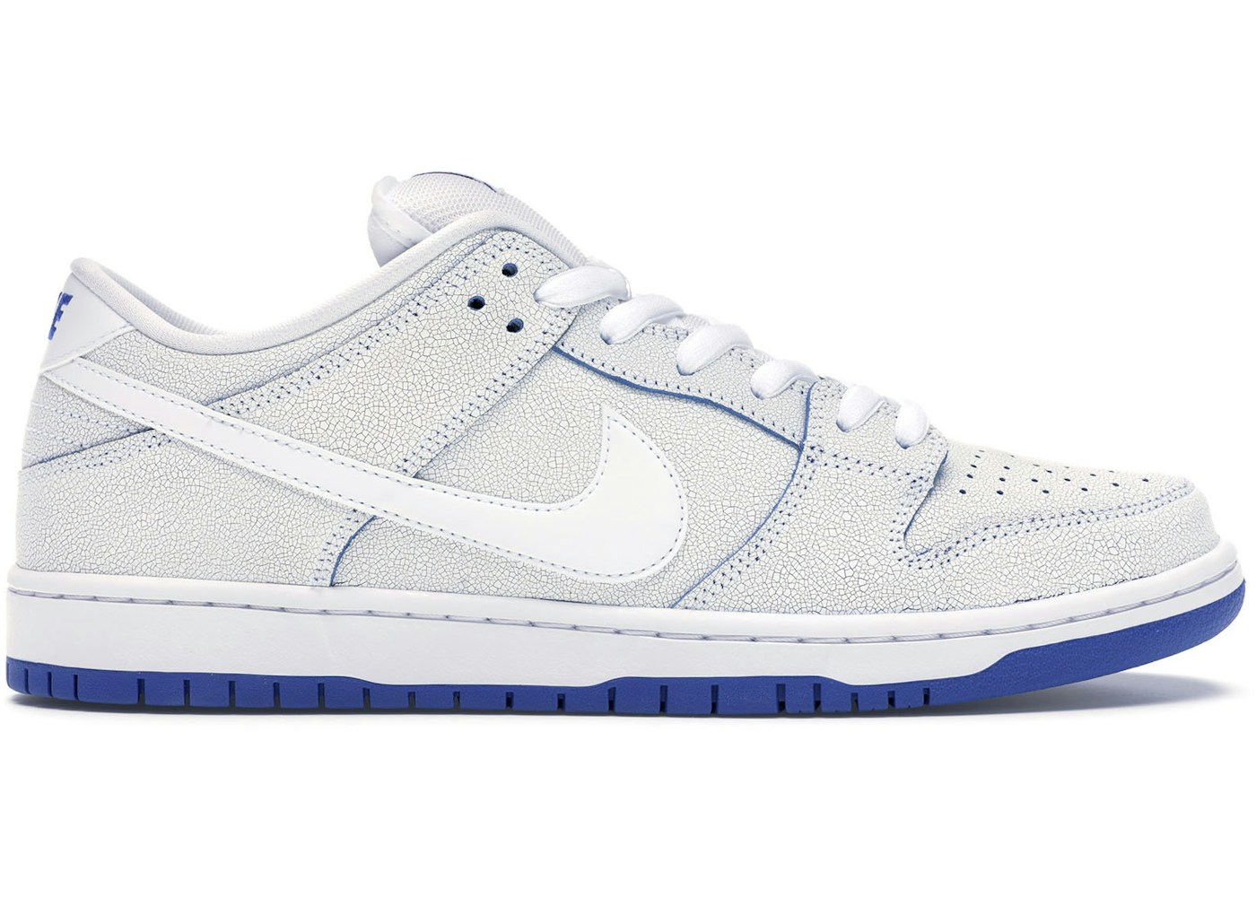 Nike SB Dunk Low Premium White Game Royal CJ6884100