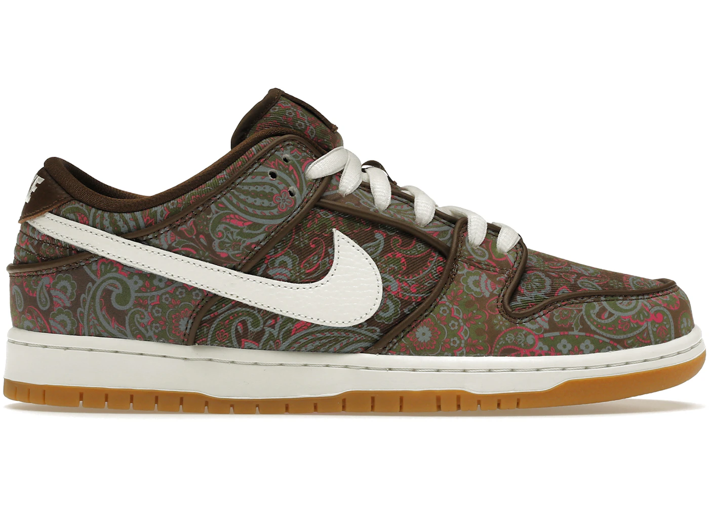 Nike SB Dunk Low Pro Paisley Brown Men's DH7534-200 US