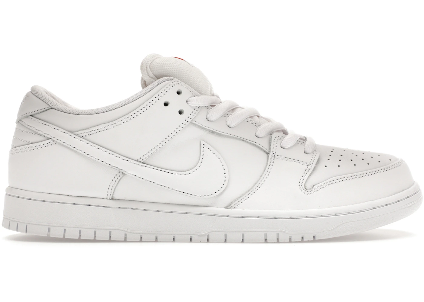Nike SB Dunk Low Pro Triple White Men's FJ1674-100 US