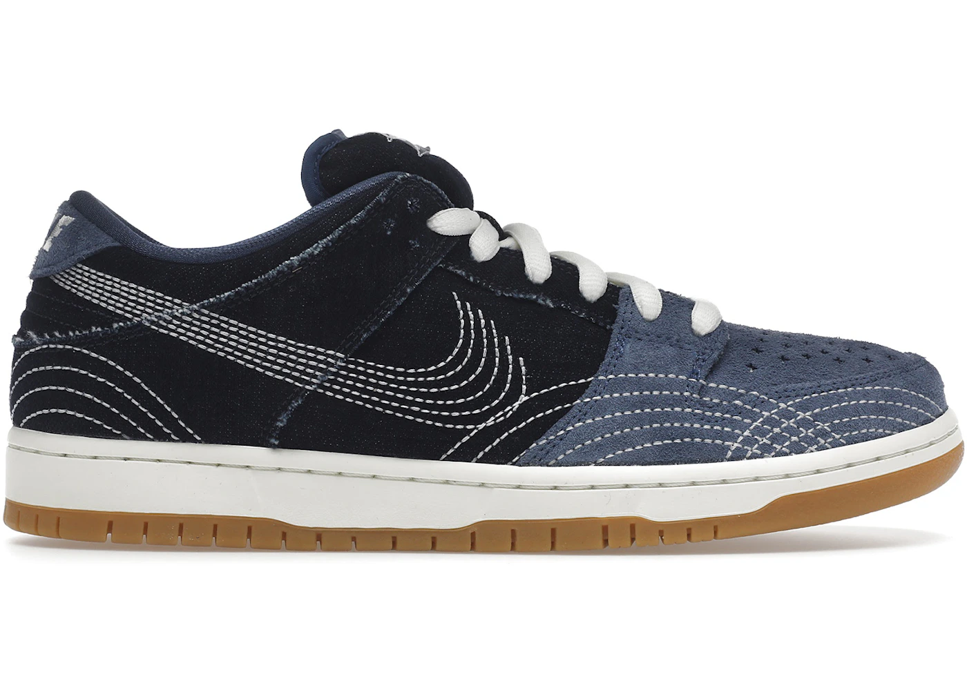 Nike SB Dunk Low Denim Sashiko Men's CV0316-400 US