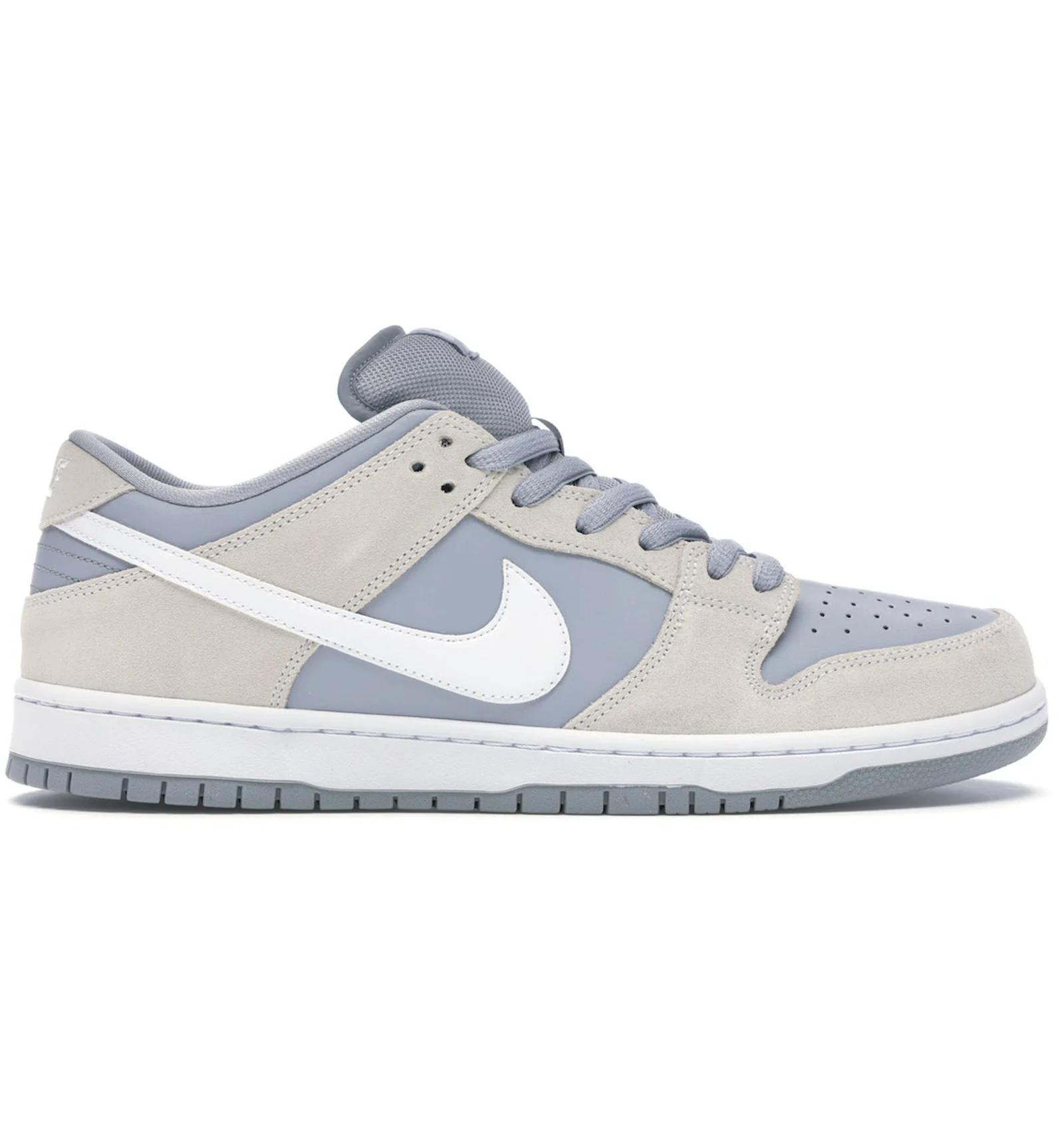 Grey and top white nikes