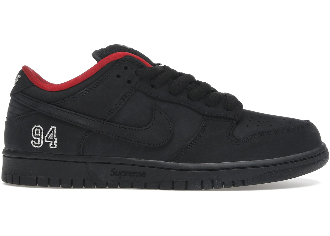 image of Nike SB Dunk Low Supreme 94 Black