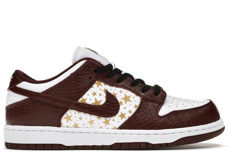 Nike SB Dunk Low Supreme Stars Barkroot Brown (2021) - DH3228-103 - US