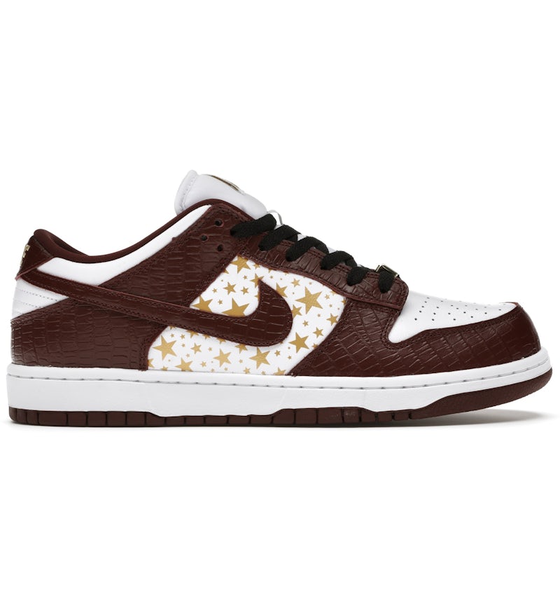 Nike SB Dunk Low Supreme Stars Barkroot Brown (2021) Men's - DH3228-103 - US