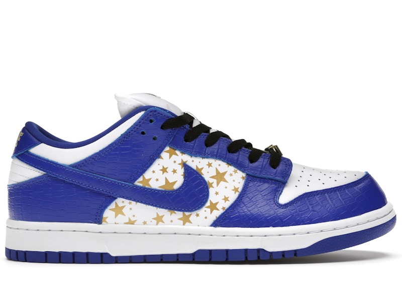 Nike SB Dunk Low Supreme Stars Hyper Royal (2021) Men's - DH3228