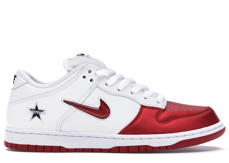 red nike sb dunk low