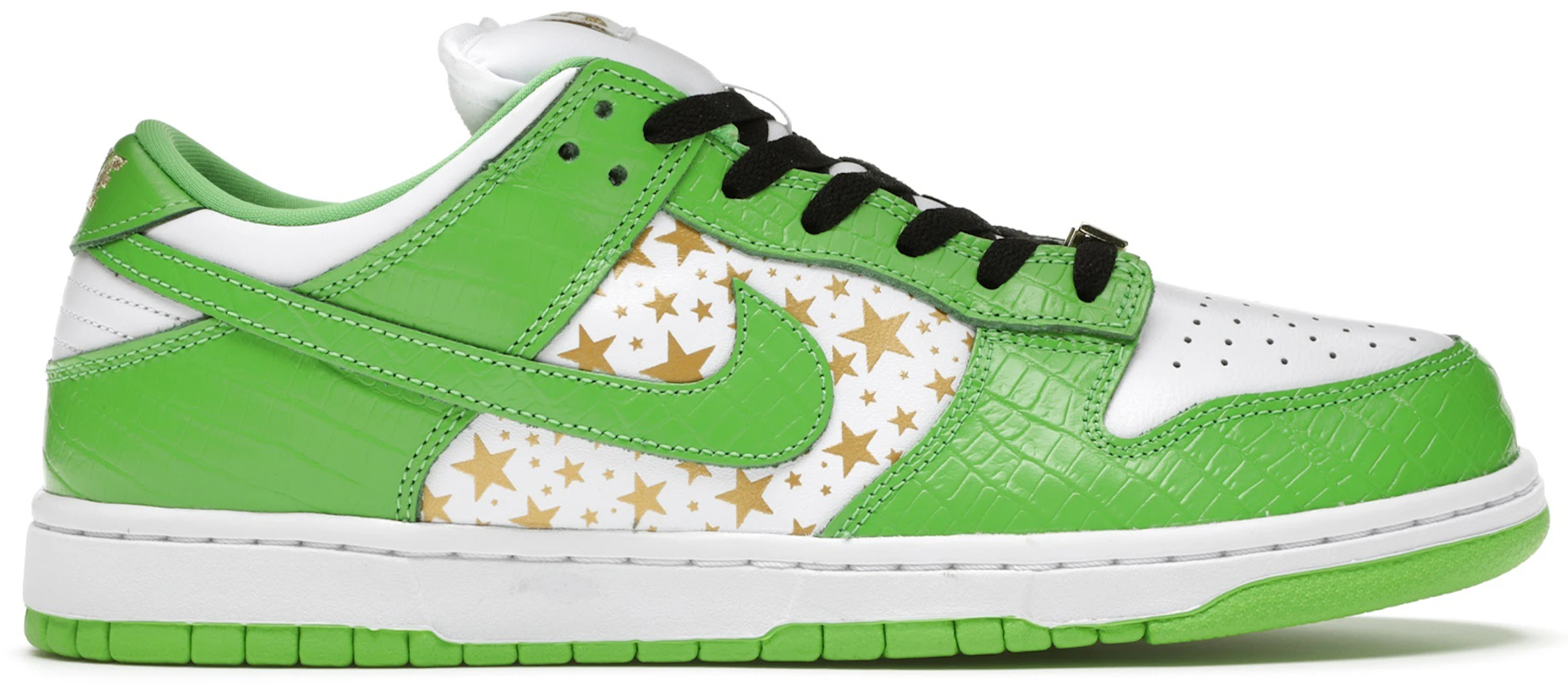 reptiles huella tienda Nike SB Dunk Low Supreme Stars Mean Green (2021) - DH3228-101 - ES