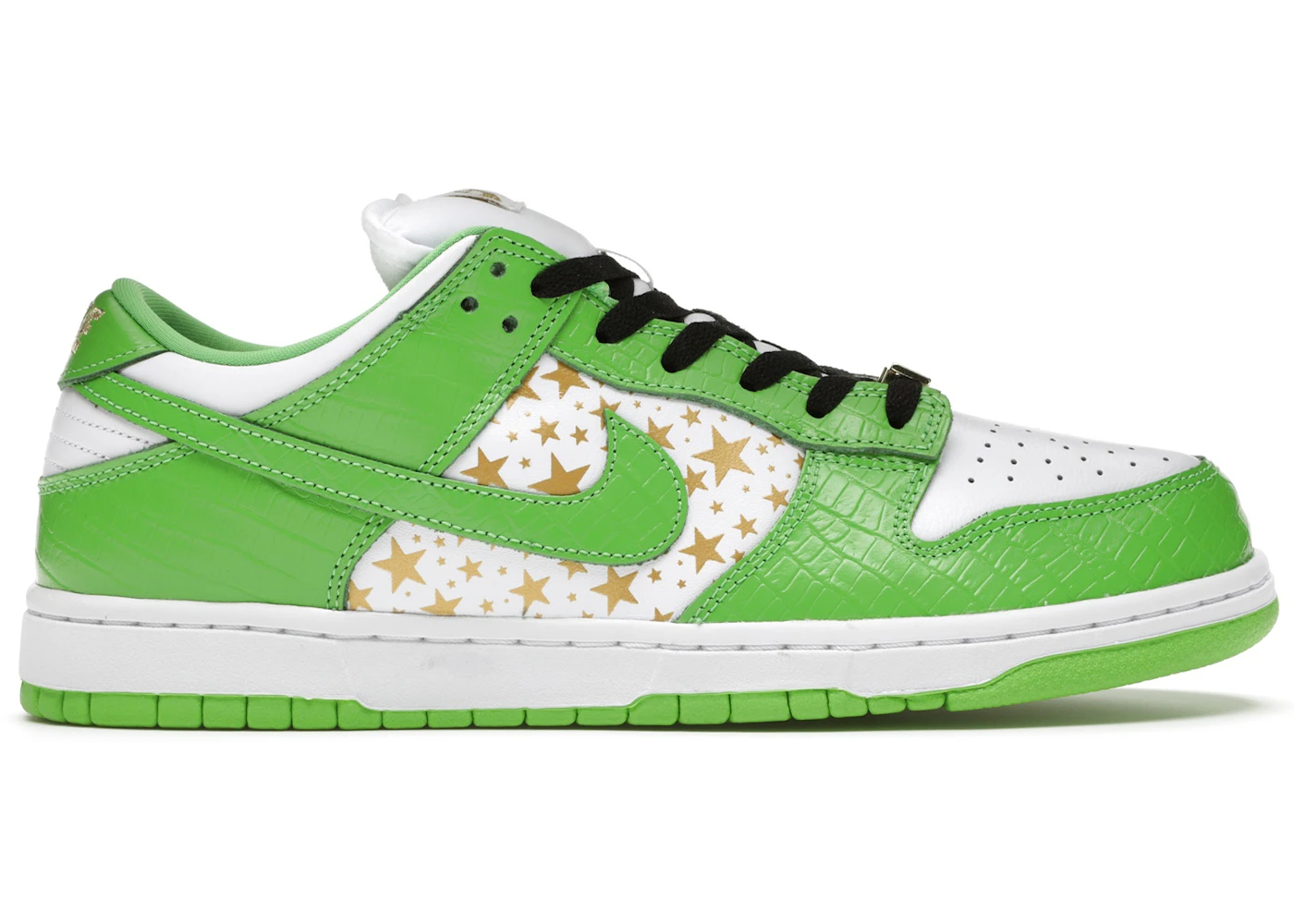 Nike SB Dunk Low Supreme Stars Mean Green (2021) Men's DH3228