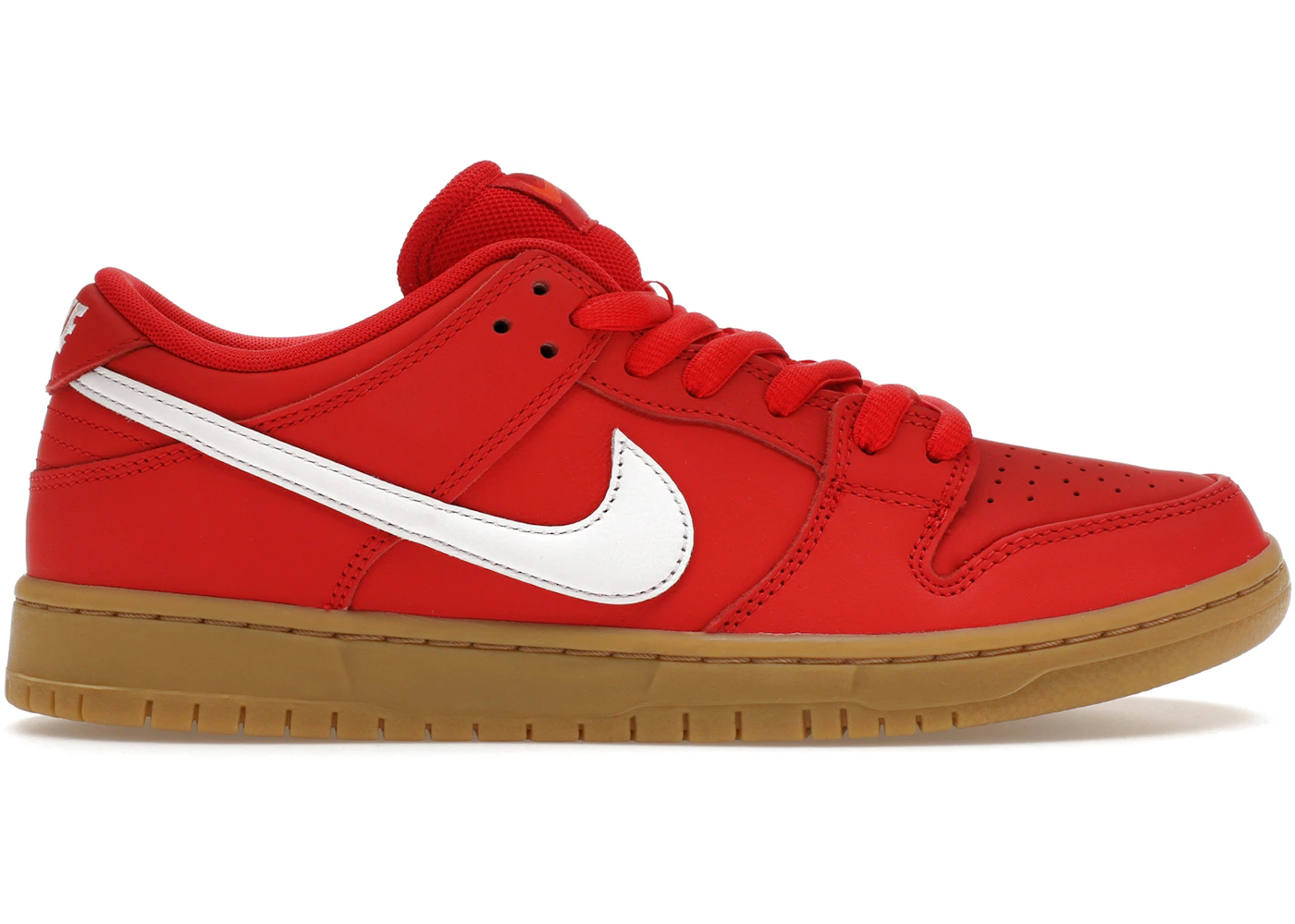 Nike SB Dunk Low University Red Gum Men's - FJ1674-600 - US