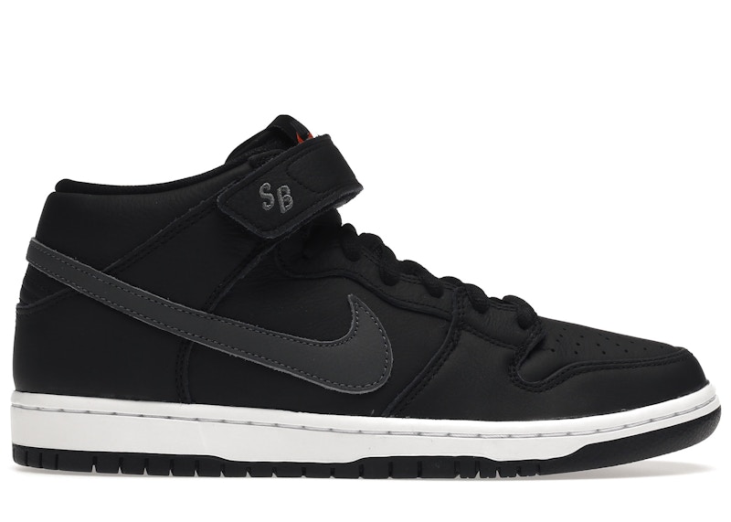 Nike SB Dunk Mid ISO Orange Label Black Dark Grey メンズ - CV4283 ...