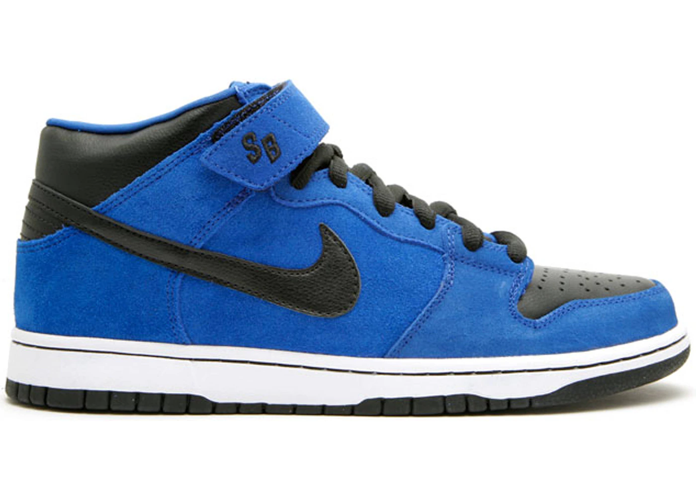 Nike sb dunk mid top femme bleu