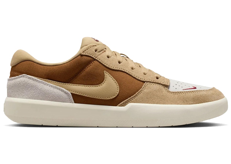 Men's Nike SB Force 58 Sneakers in Light British Tan/Parachute Beige