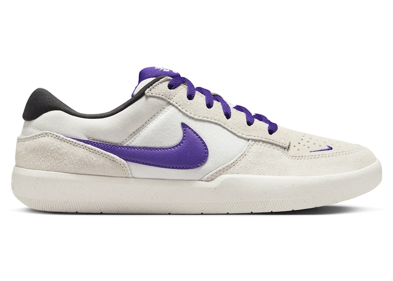 Pre-owned Nike Men's  Sb Force 58 Court Purple Sneakers In Phantom/summit White/dark Smoke Grey