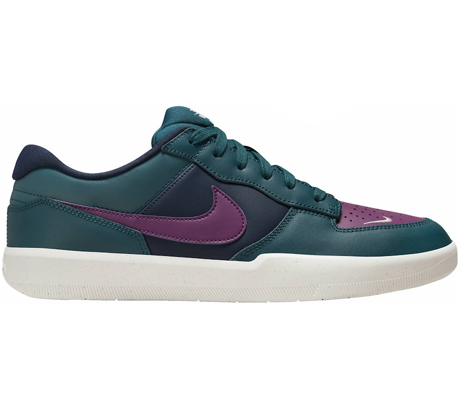 Pre-owned Nike Sb Force 58 Premium Midnight Turquoise Viotech In Obsidian/midnight Turquoise/phantom