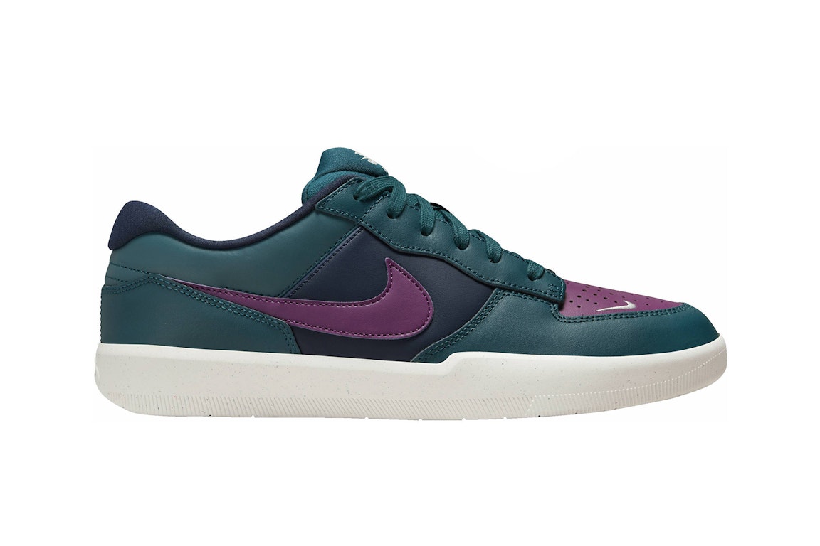 Pre-owned Nike Sb Force 58 Premium Midnight Turquoise Viotech In Obsidian/midnight Turquoise/phantom