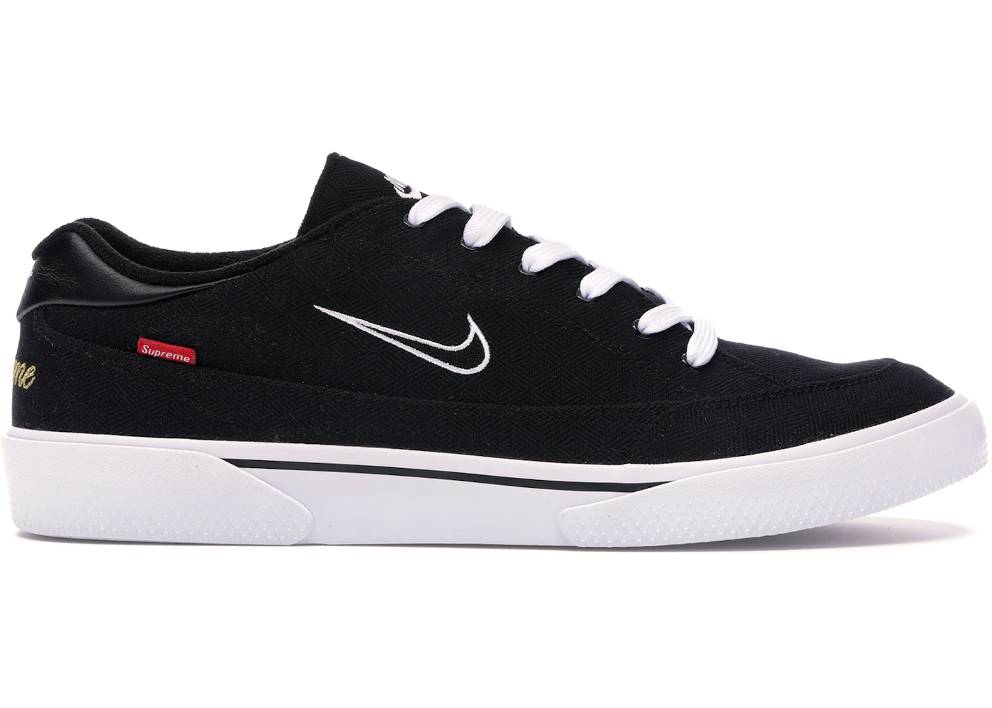 Nike SB GTS Supreme Black Men's 801621-001 US