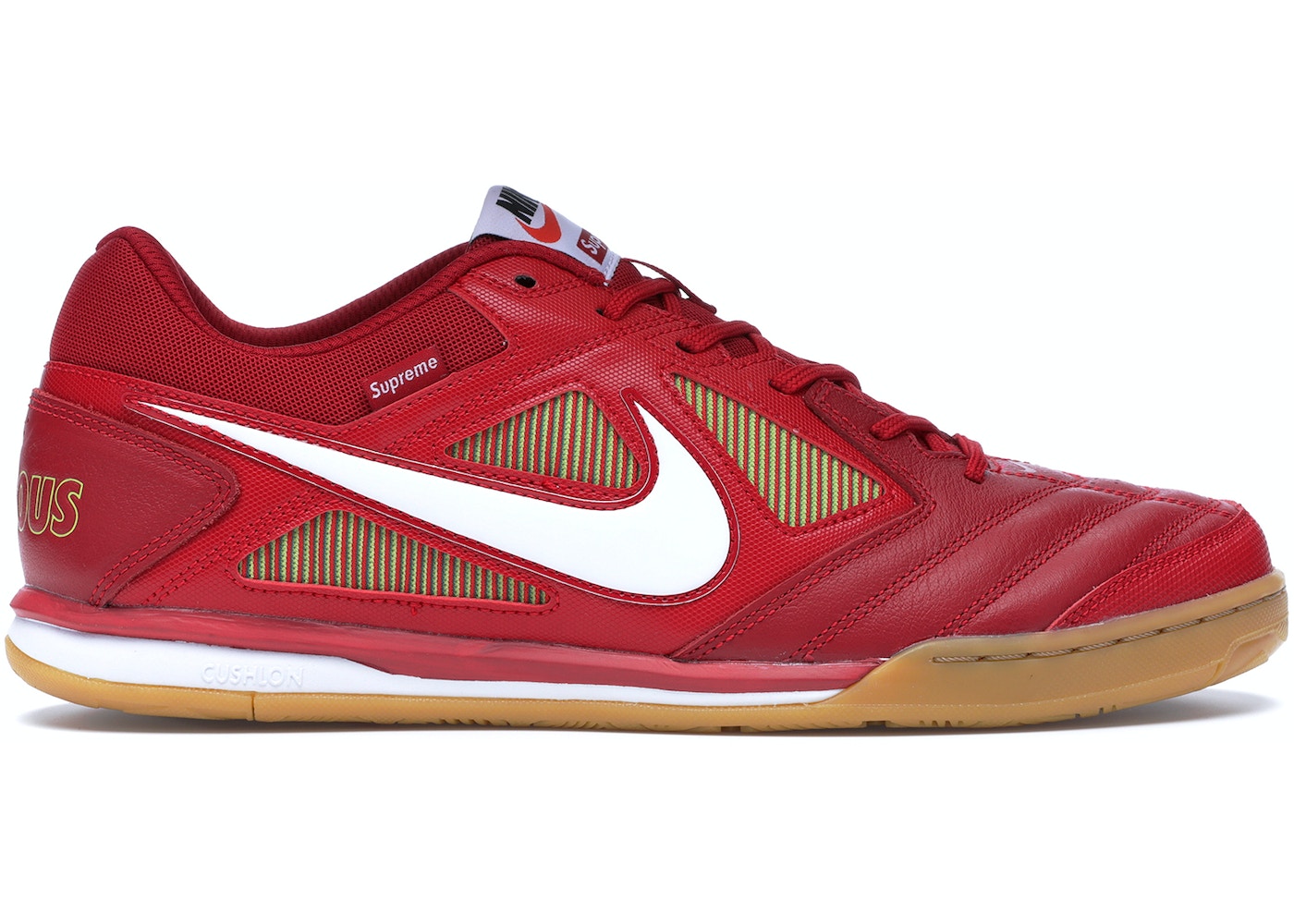 Nike Sb Gato Supreme Red Ar9821 600