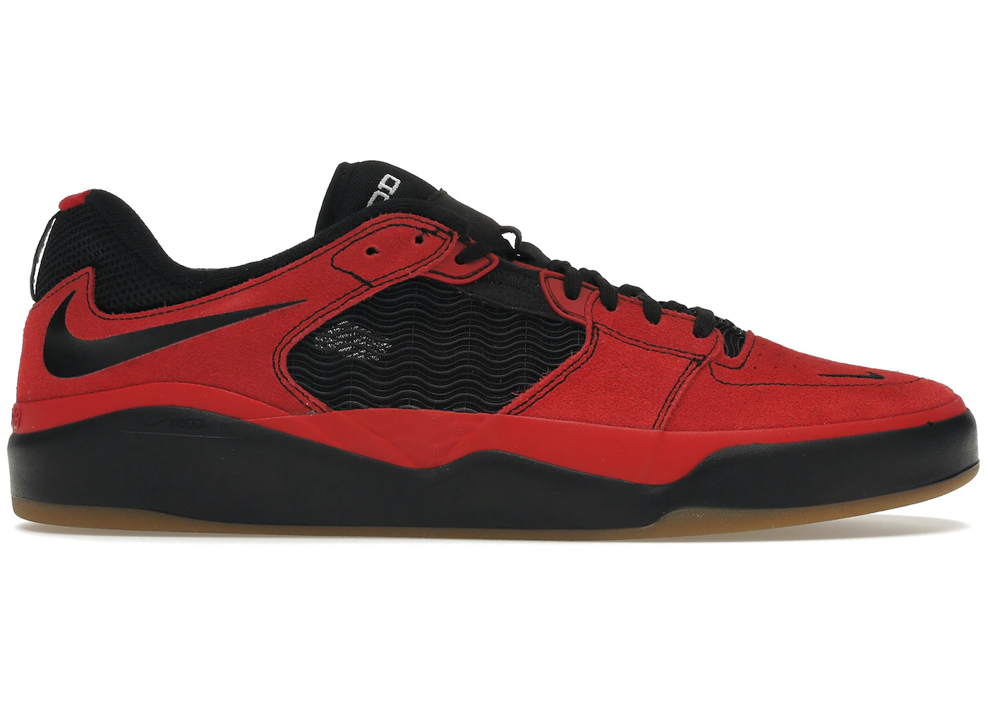 Nike SB Ishod Wair Varsity Red Black Gum - DC7232-600 - US