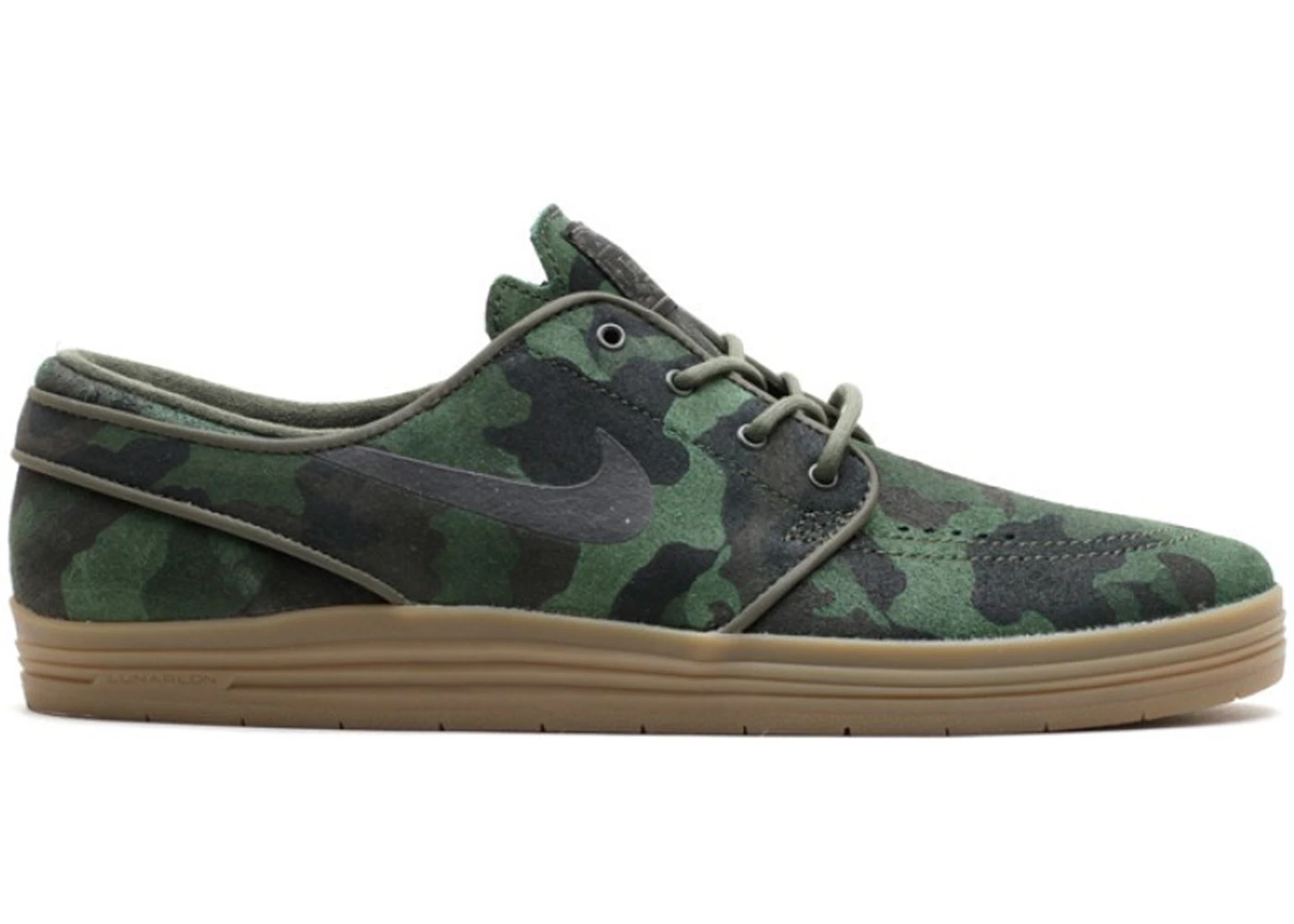 Nike SB Lunar Stefan Janoski Green Camo Men s 669563 302 US