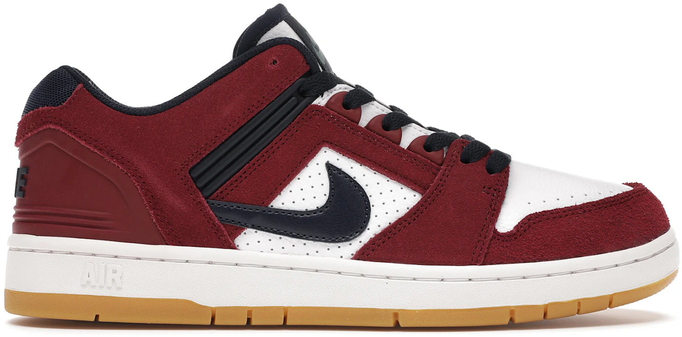 Concessie Renaissance spreker Nike SB Air Force 2 Low Team Red Obsidian - AO0300-600 - US