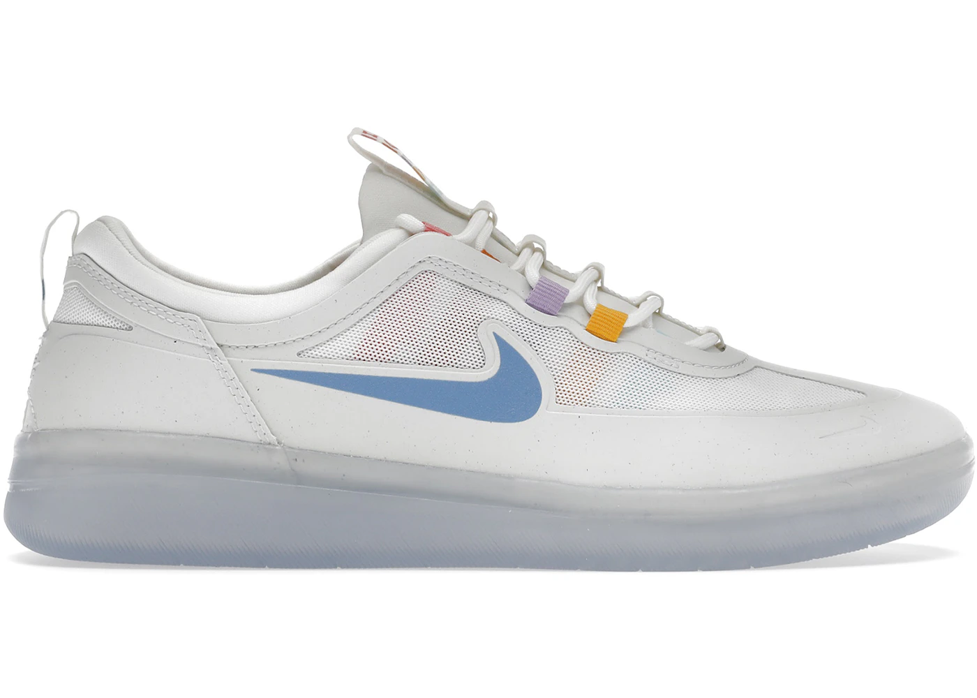 Nike SB Nyjah Free Summit White Icy Sole Men's BV2078-106 US