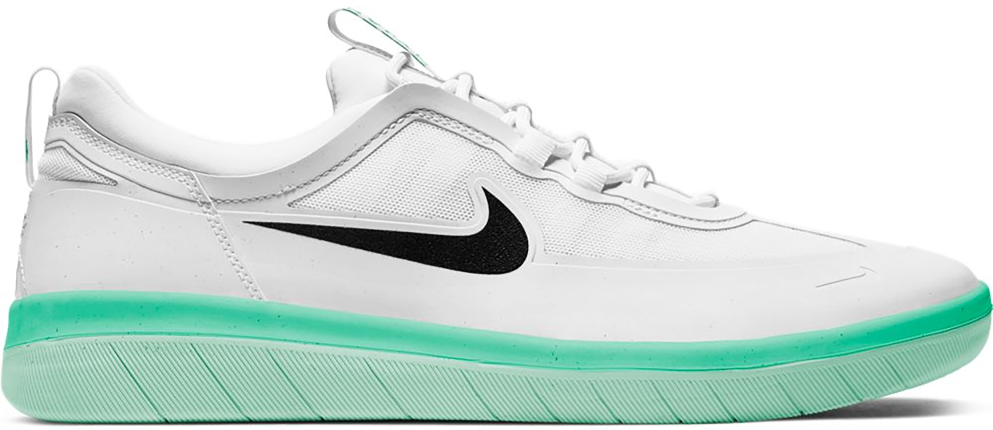 Nike SB Nyjah Free 2 White Black Green 