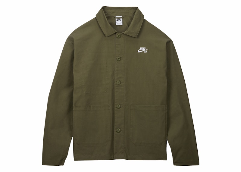 Nike SB Olympics 2024 Agnostic Chore Jacket Medium Olive/White Men's