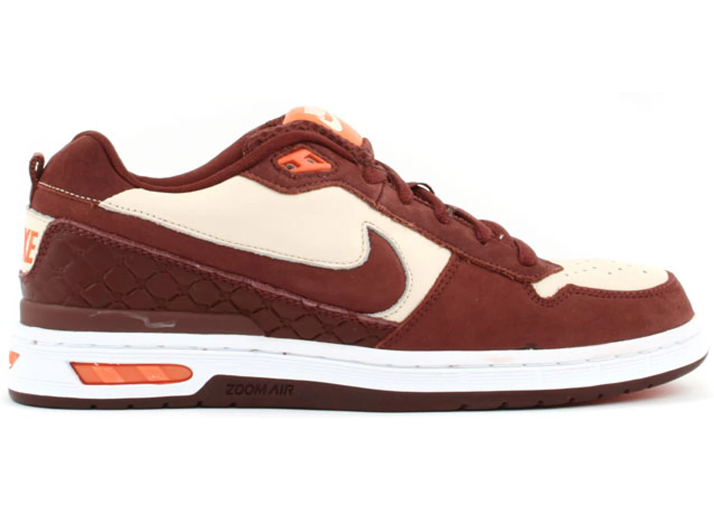 Nike paul rodriguez 10 top mujer marron