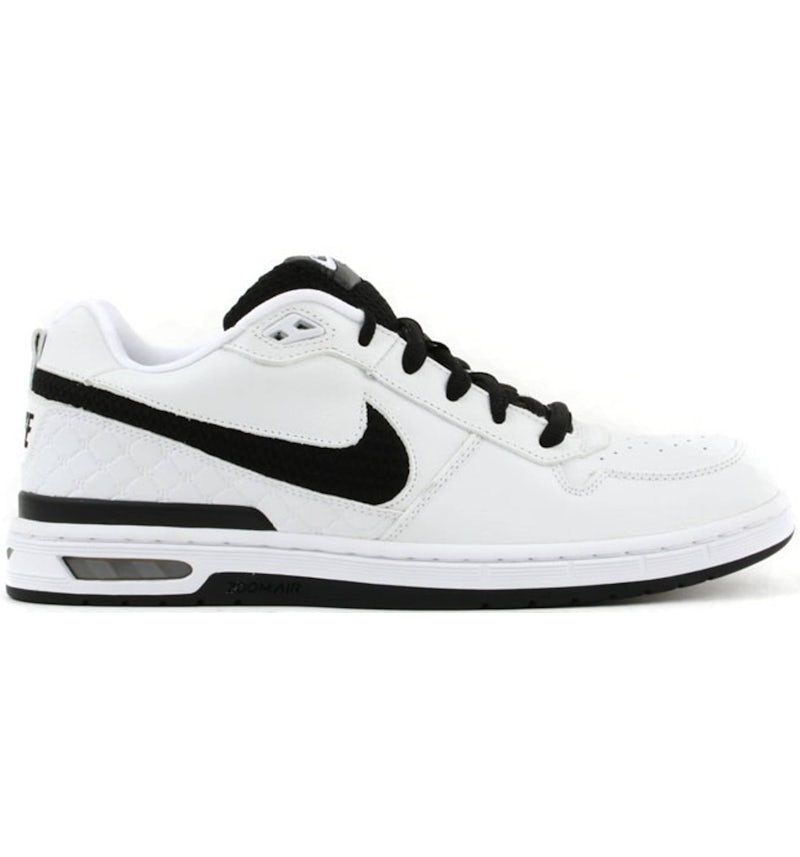 Nike SB Paul Rodriguez White Black Men s 310802 101 US