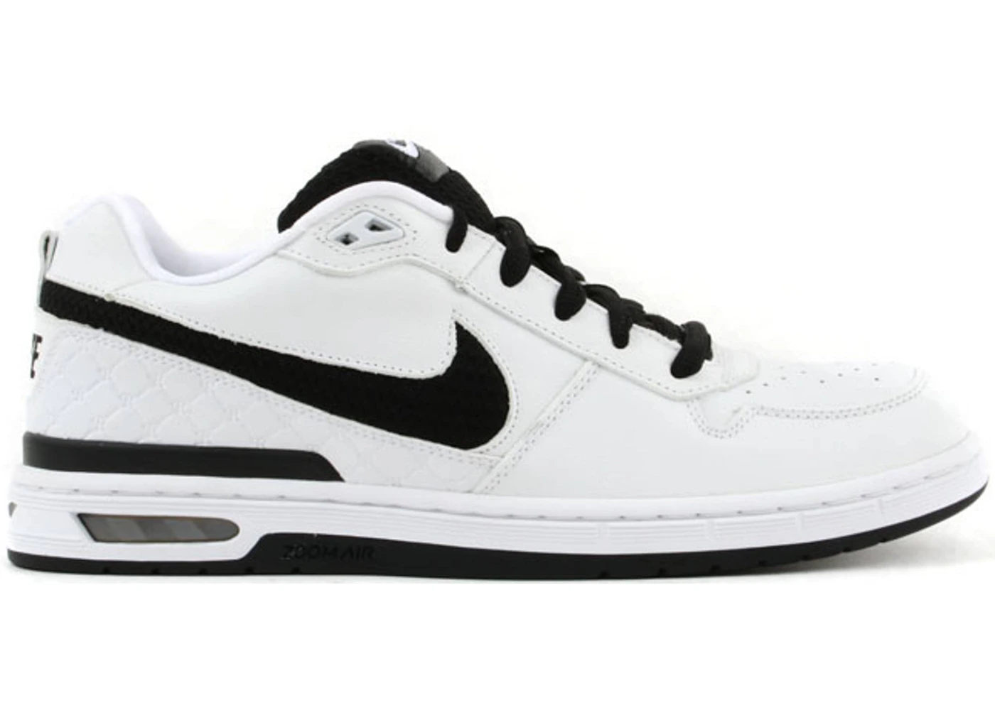 Nike SB Paul Rodriguez White Black Men s 310802 101 US
