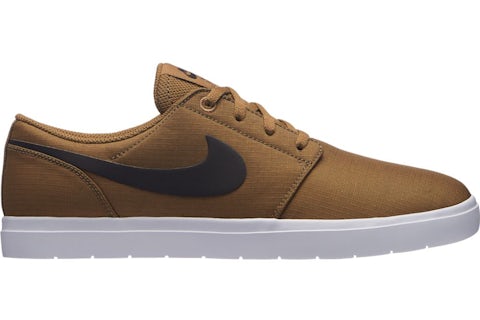 Nike SB Portmore II Ultralight Golden Beige Velvet Brown Men s 880271 201 US