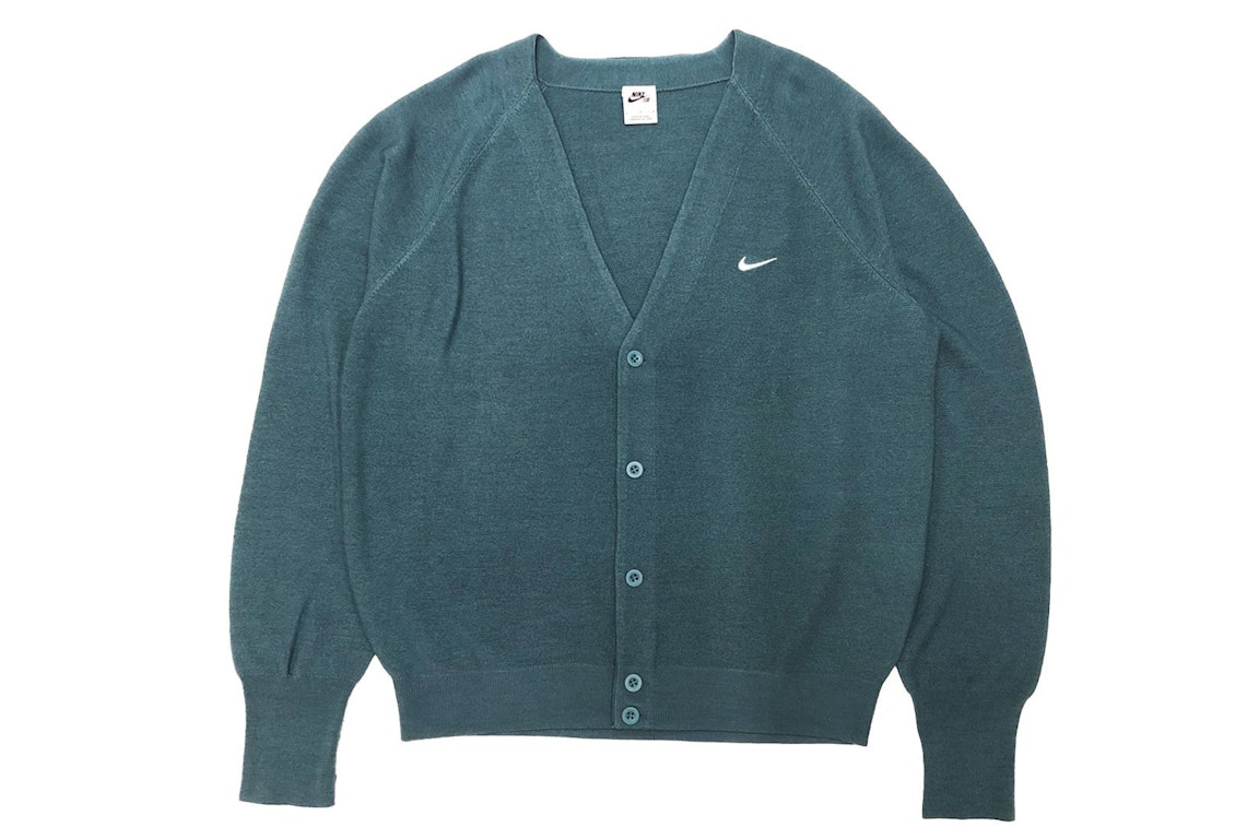 Pre-owned Nike Sb Skateboard Cardigan (asia Sizing) Mineral Teal