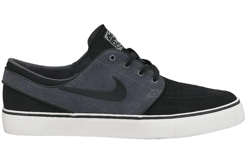 Nike sb grey and black stefan janoski max trainers Clearance