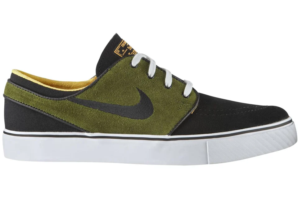 Nike stefan janoski black green Clearance