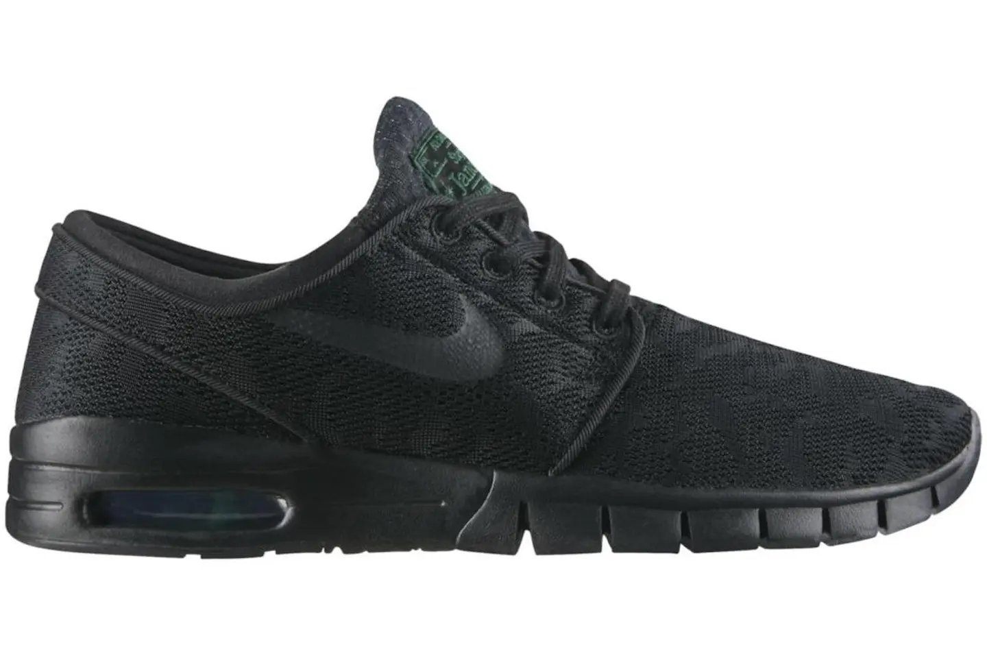 Nike SB Stefan Janoski Max Black Green Men's - 631303-003 - US