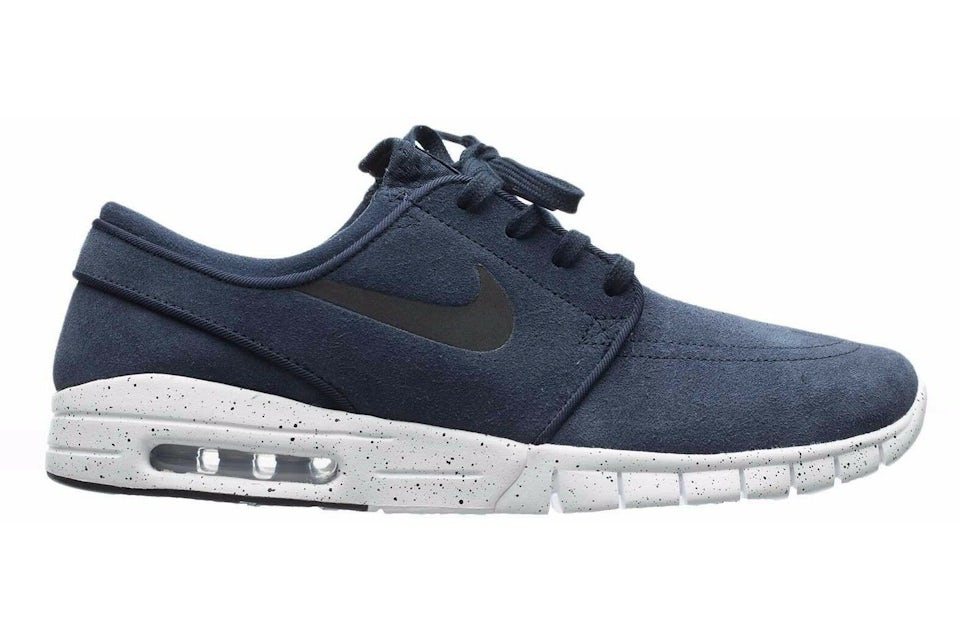 Nike sb stefan janoski max mid leather dark obsidian Outlet