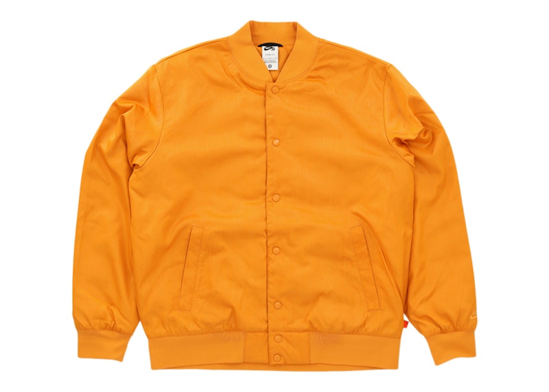 Nike SB Storm Fit DNA Orange Label Skate Jacket Light Curry US