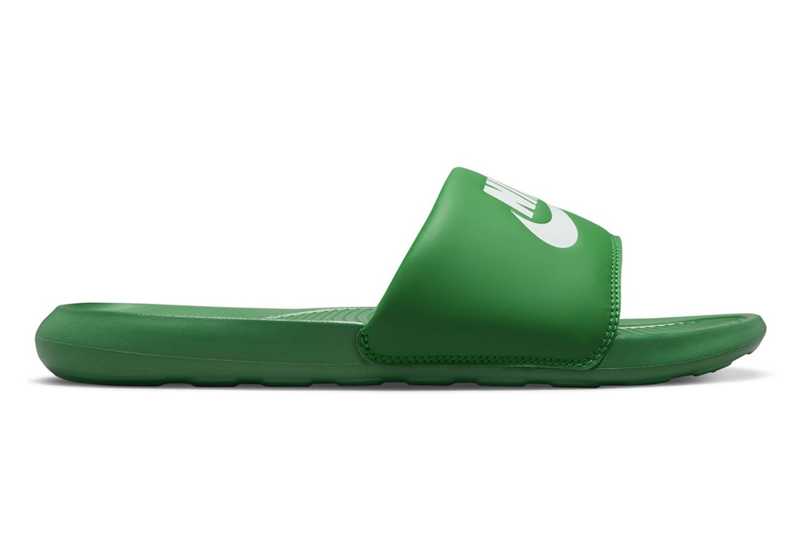 Pre-owned Nike Sb Victori One Slide Lucky Green In Lucky Green/lucky Green/white