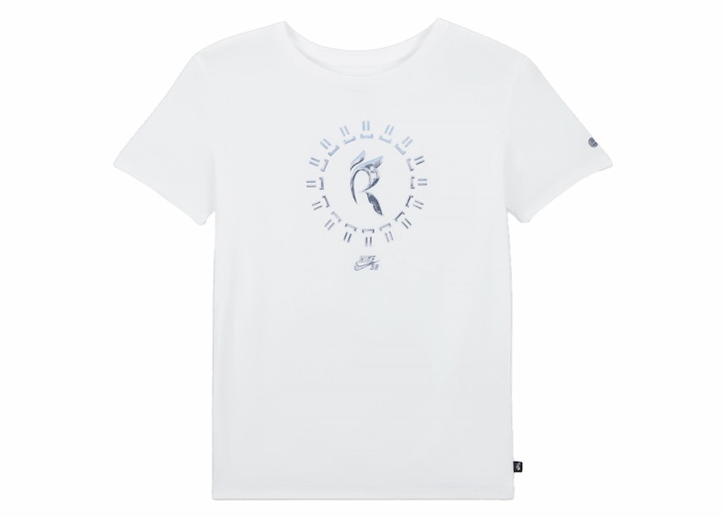 Pre-owned Nike Sb Women's Rayssa Leal Tee Shirt In White