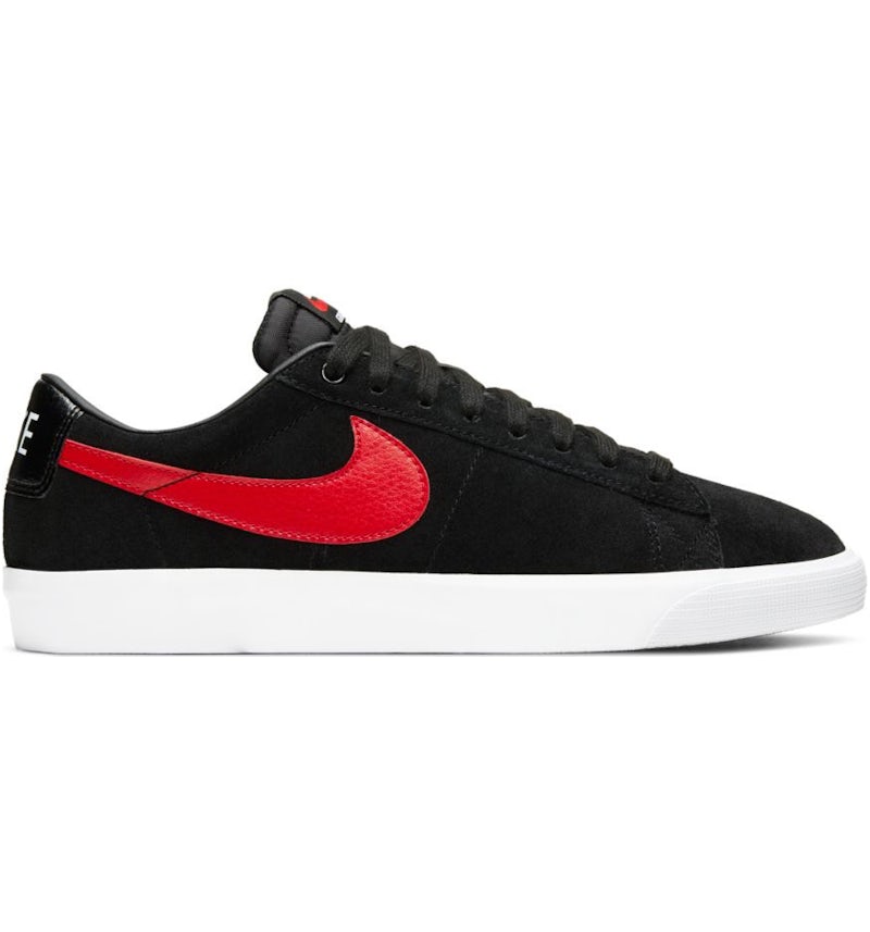 Nike SB Zoom Blazer Low GT Negro Rojo Universidad Hombre 704939