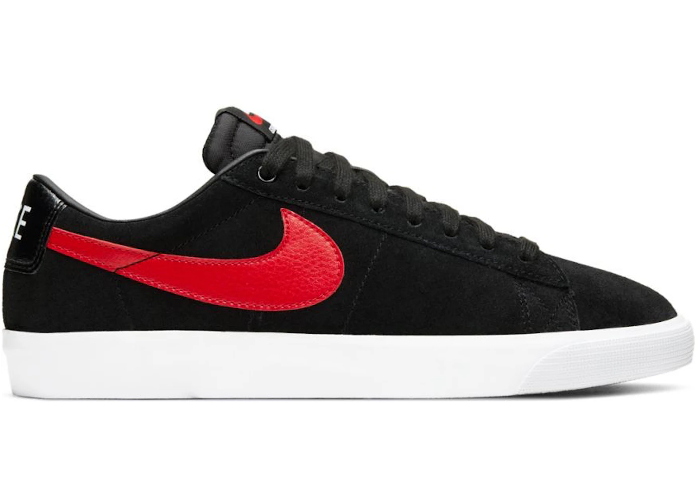 Nike blazer low black and red Clearance