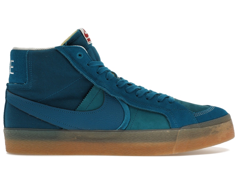 Nike SB Zoom Blazer Mid PRM Plus Green Abyss Gum Men's